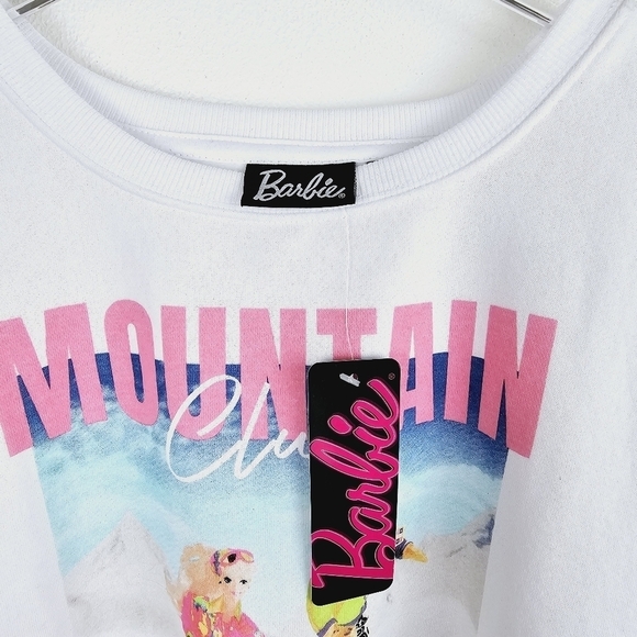 Barbie Mountain Club Ski Sweatshirt NWT - Picture 3 of 8